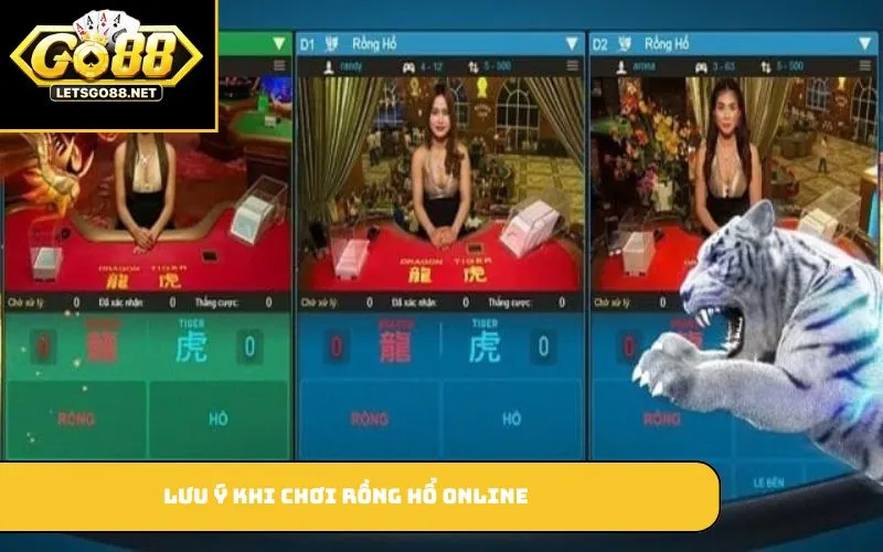 Rồng Hổ Online – Khám Phá Các Cửa Cược Và Lưu Ý Khi Chơi Lưu ý khi chơi Rồng hổ online